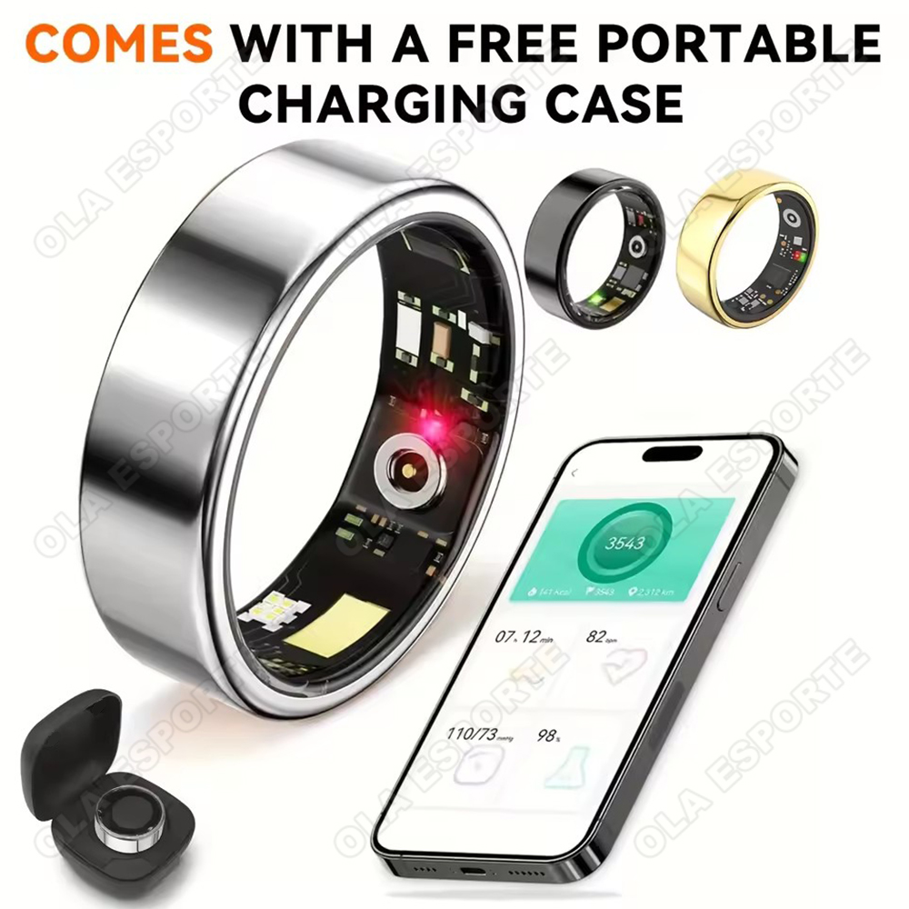 Blood Oxygen Monitor - 2026 New Smart Ring Heart Rate