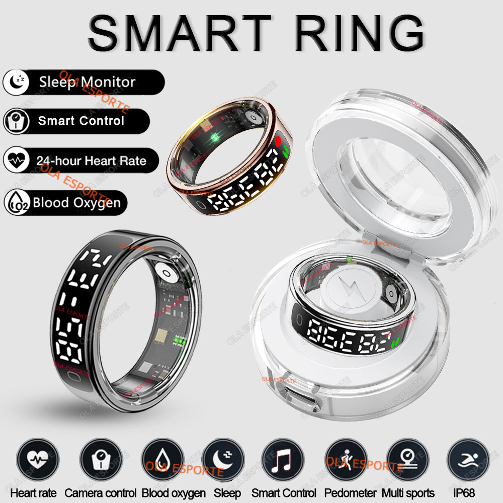 R13 Smart Ring with Display Sc - Blood Oxygen Monitor incelemesi ve fiyatı