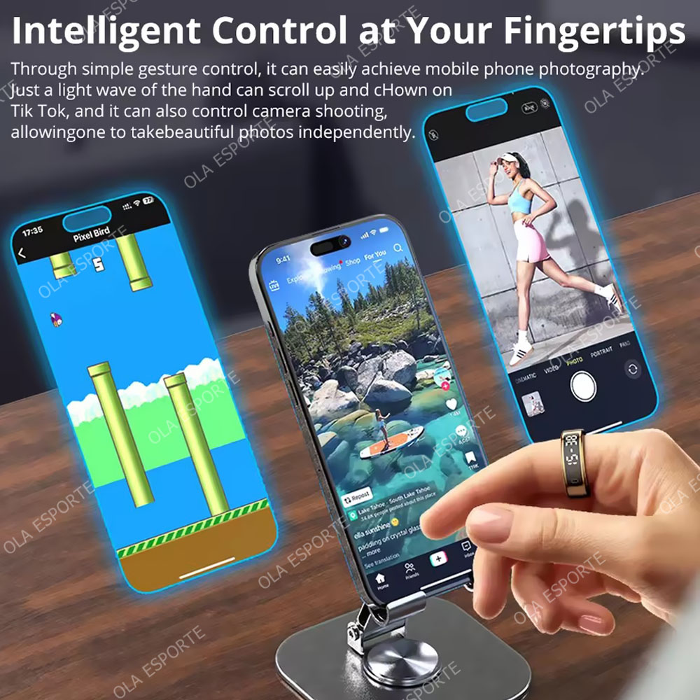 R13 Smart Ring with Display Sc - Blood Oxygen Monitor incelemesi ve fiyatı