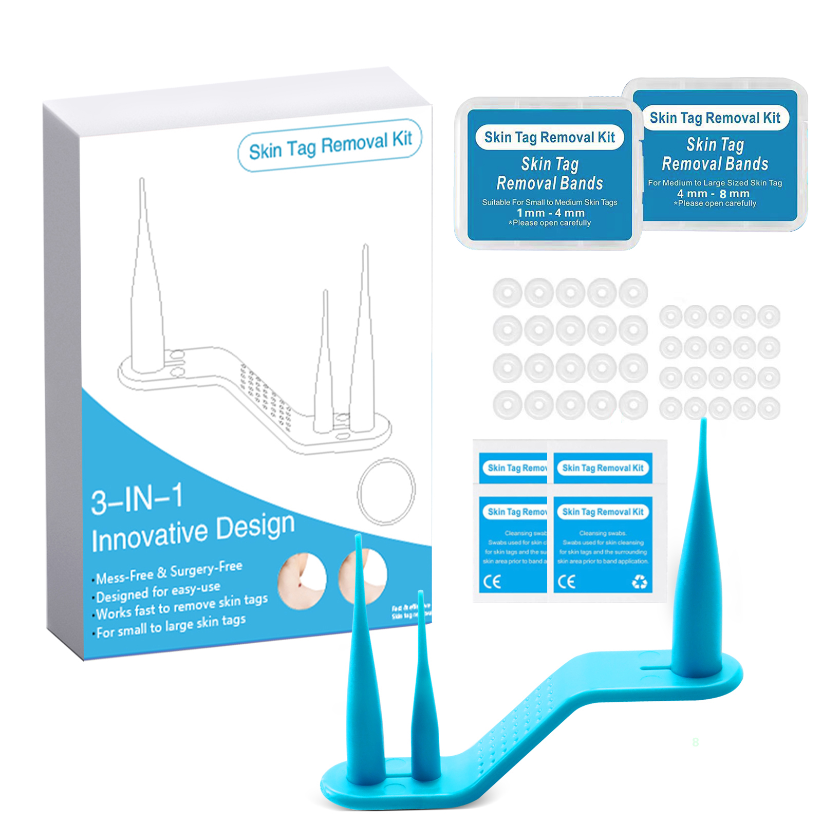 3-IN-1 Auto Skin Tag Removal K - Acne Light Therapy Pen incelemesi ve fiyatı