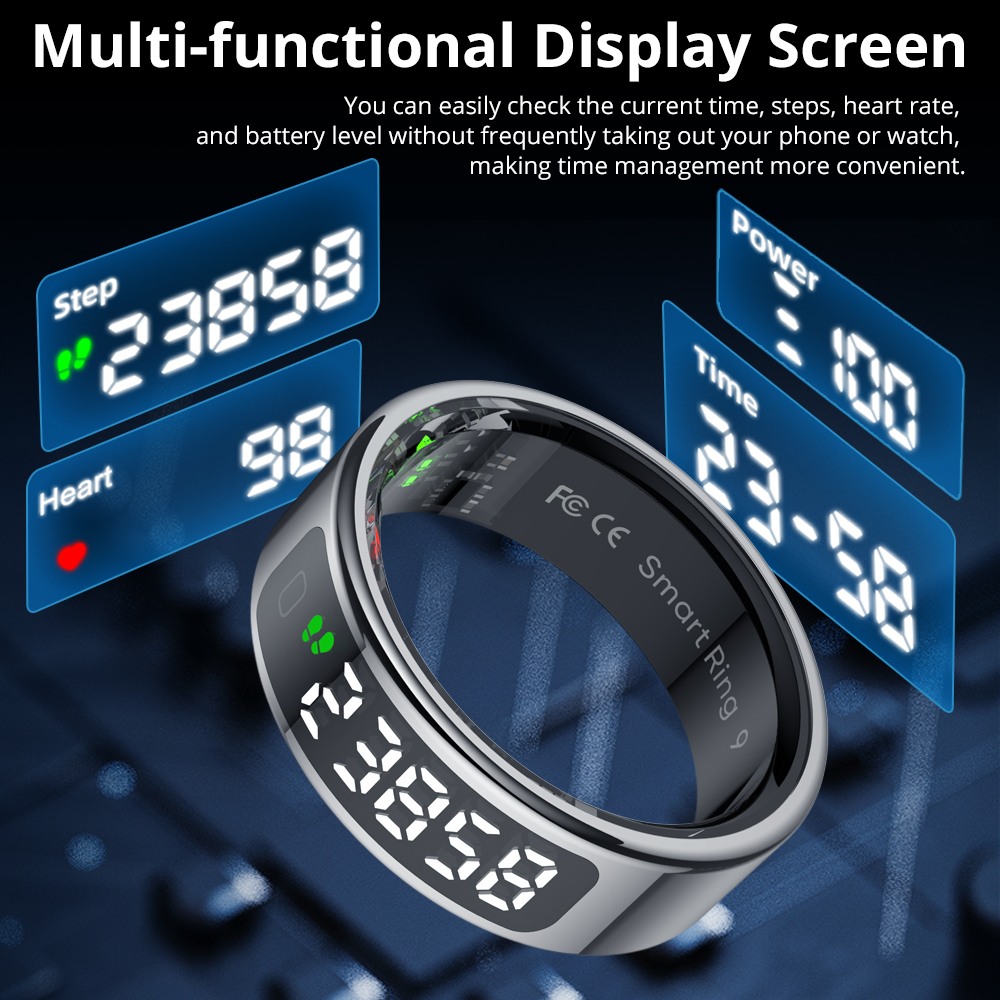 COLMI R12 Smart Ring with Disp - Blood Oxygen Monitor incelemesi ve fiyatı