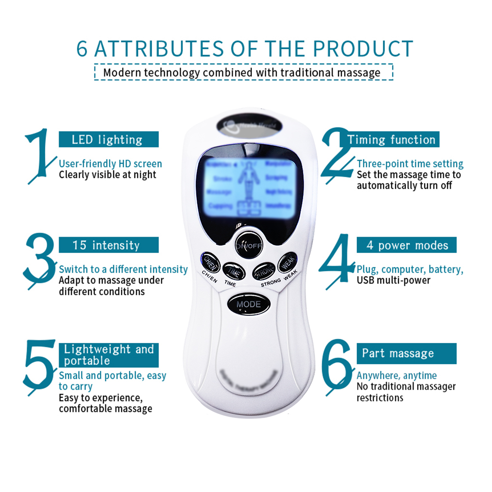 Electric Pulse Massager Muscle - Tens Pain Relief Unit incelemesi ve fiyatı