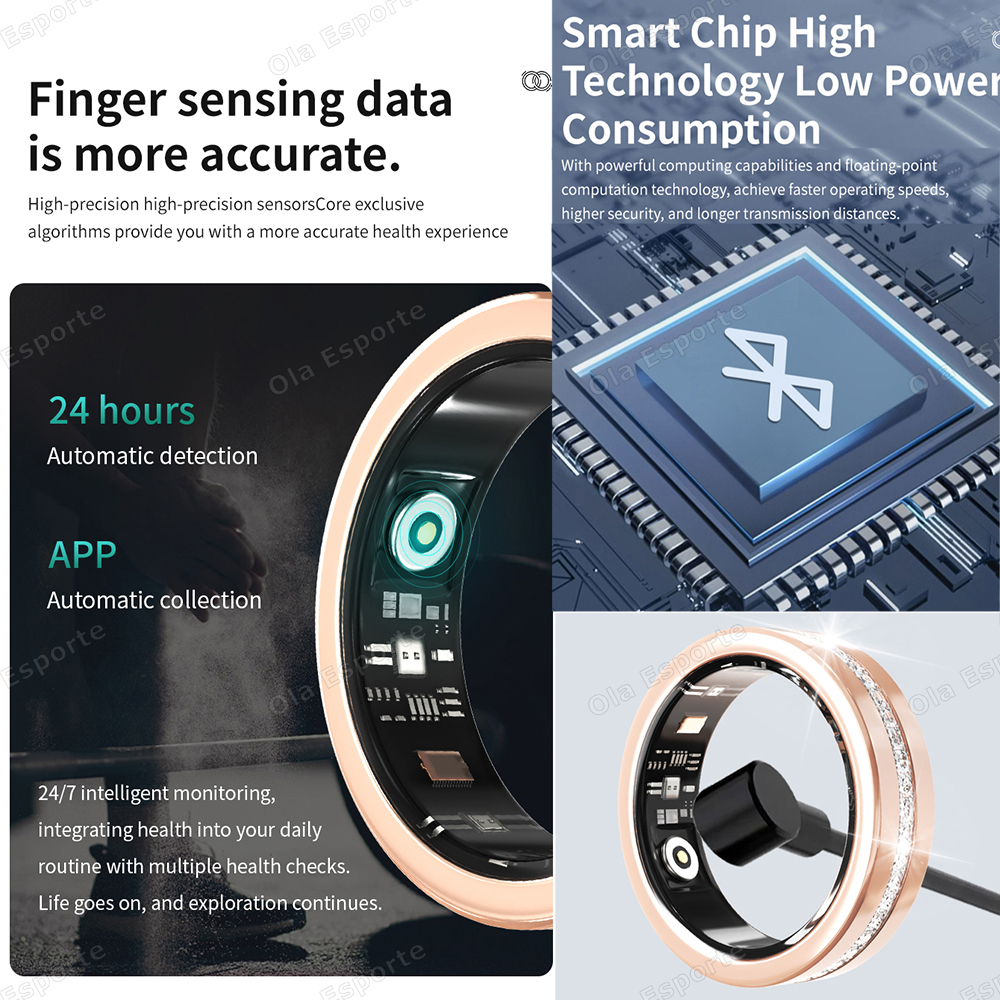 2026 New Smart Ring Lady Heart - Blood Oxygen Monitor incelemesi ve fiyatı