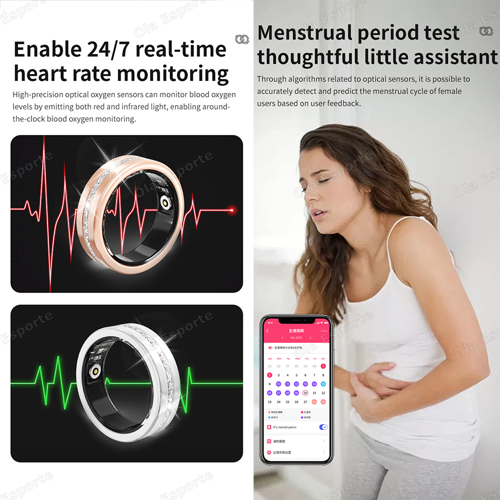 2026 New Smart Ring Lady Heart - Blood Oxygen Monitor incelemesi ve fiyatı