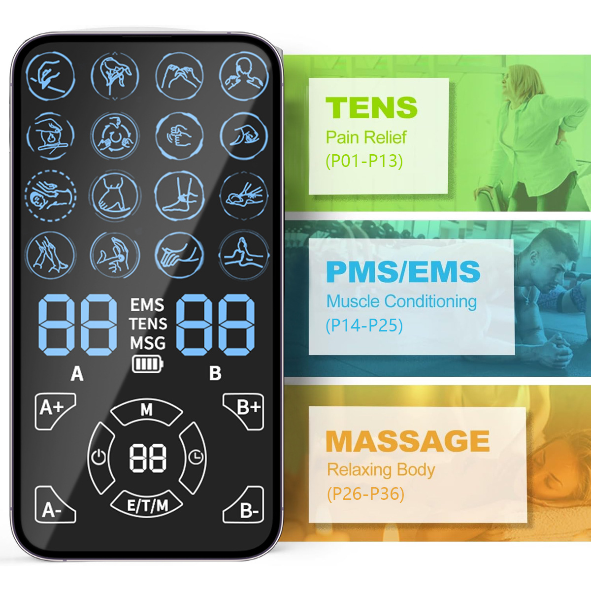 TENS Unit EMS Pain Relief Mass - Tens Pain Relief Unit incelemesi ve fiyatı