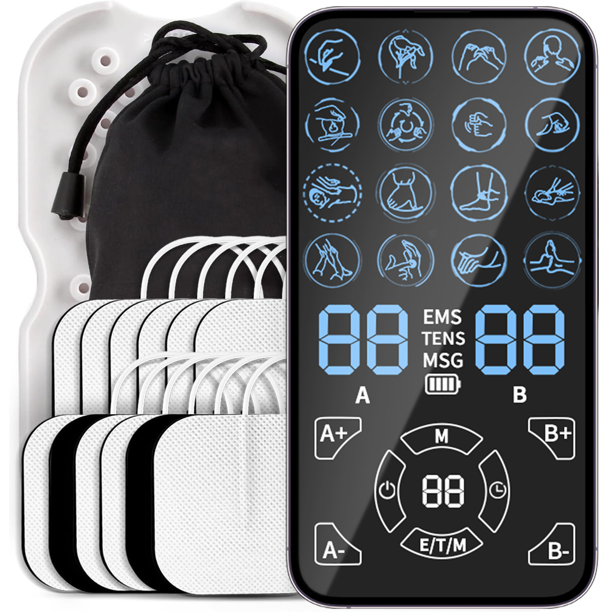Pain Relief TENS Unit EMS Mass - Tens Pain Relief Unit incelemesi ve fiyatı