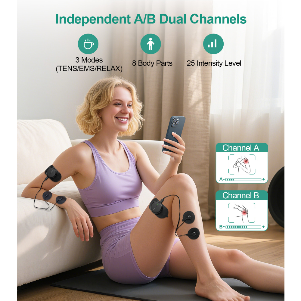 3-in-1 TENS EMS Unit Wireless, - Tens Pain Relief Unit incelemesi ve fiyatı
