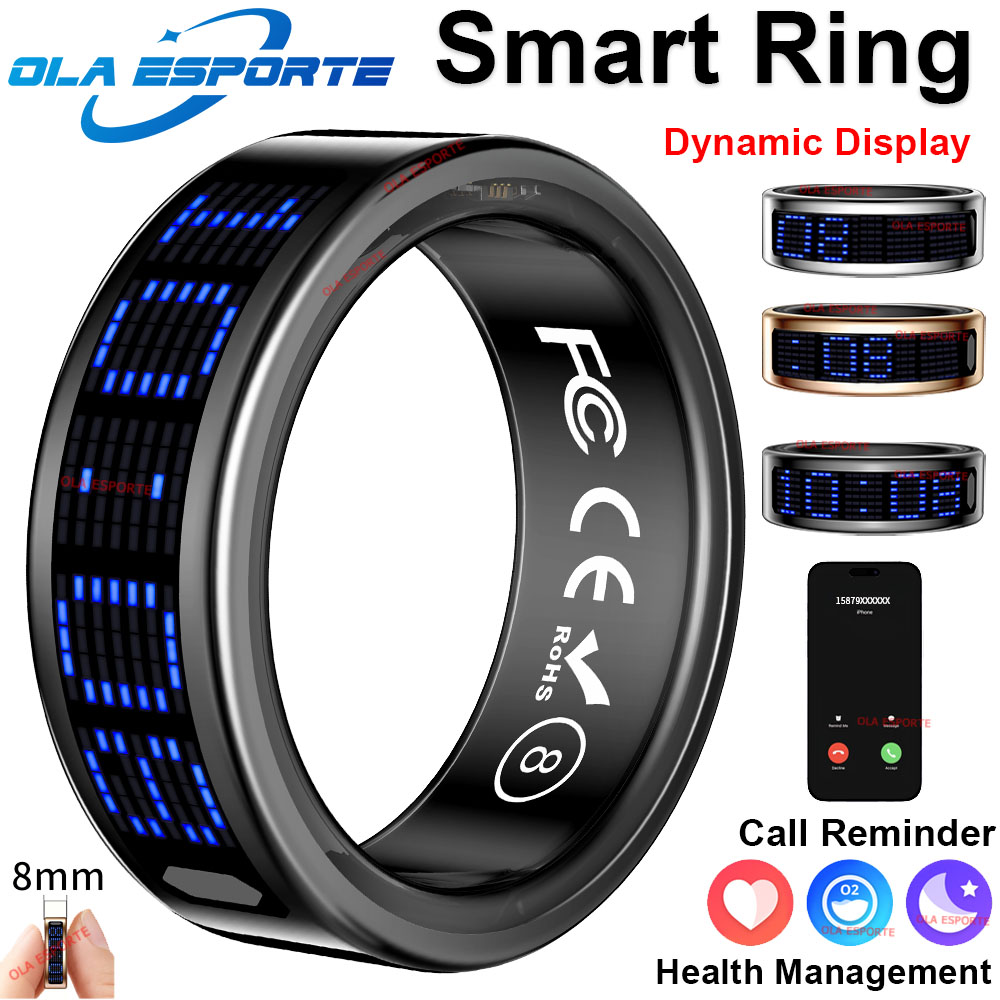 2025 Smart Ring Men Women LED  - Blood Oxygen Monitor incelemesi ve fiyatı