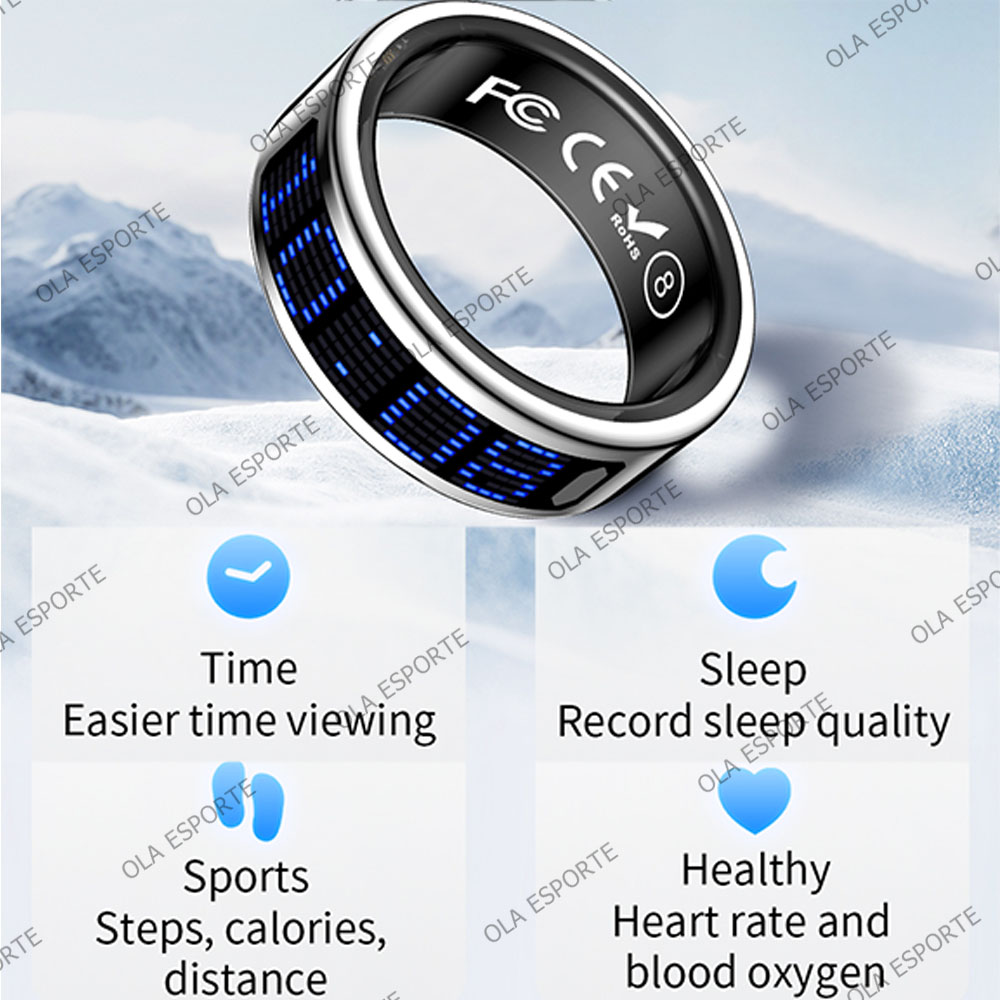 2025 Smart Ring Men Women LED  - Blood Oxygen Monitor incelemesi ve fiyatı
