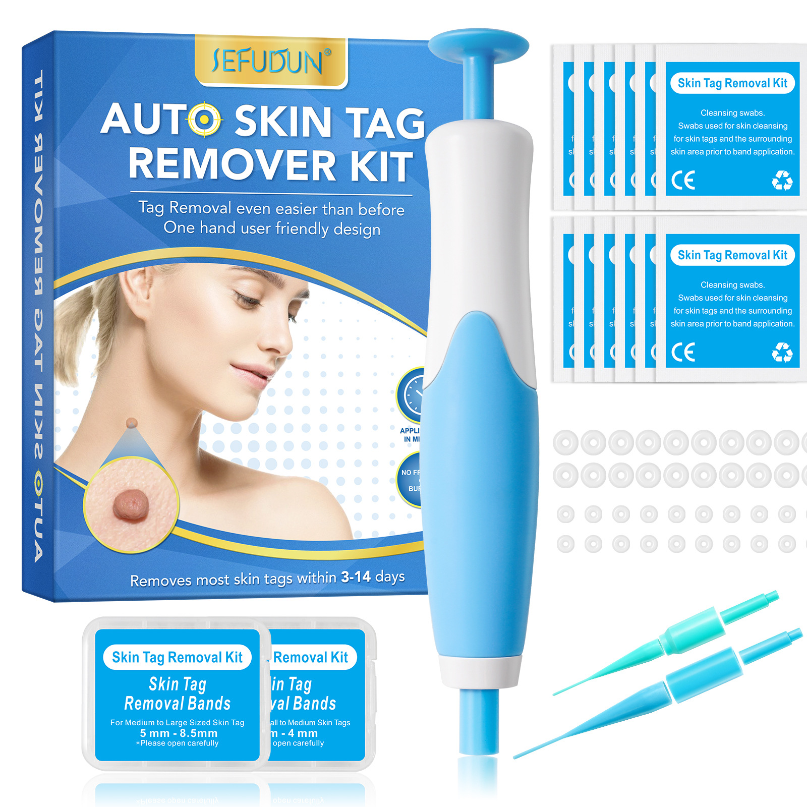 2-IN-1 Auto Skin Tag Removal T - Acne Light Therapy Pen incelemesi ve fiyatı