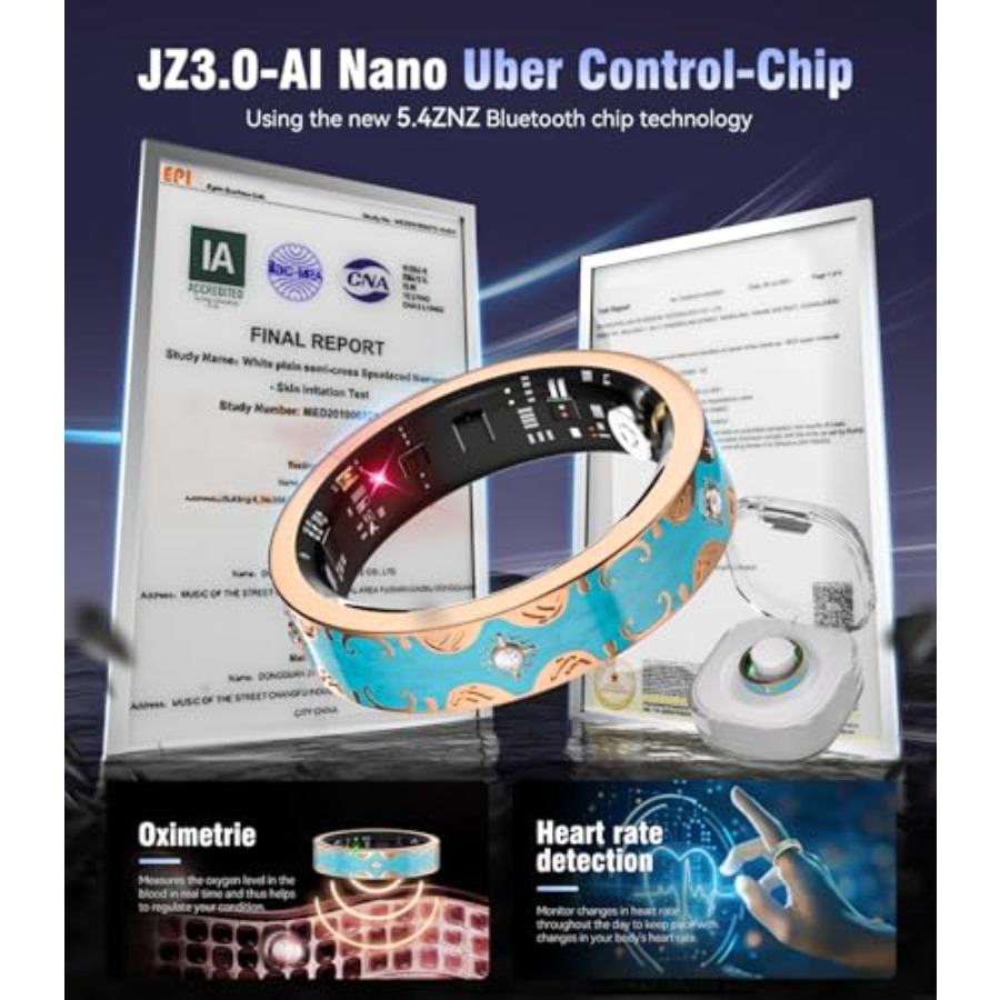 7 Gen Diamond Smart Ring for W - Health Wellness Industries incelemesi ve fiyatı