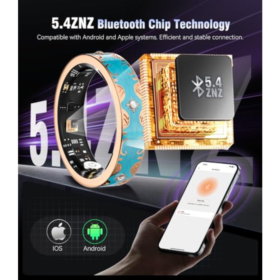 7 Gen Diamond Smart Ring for W - Health Wellness Industries incelemesi ve fiyatı