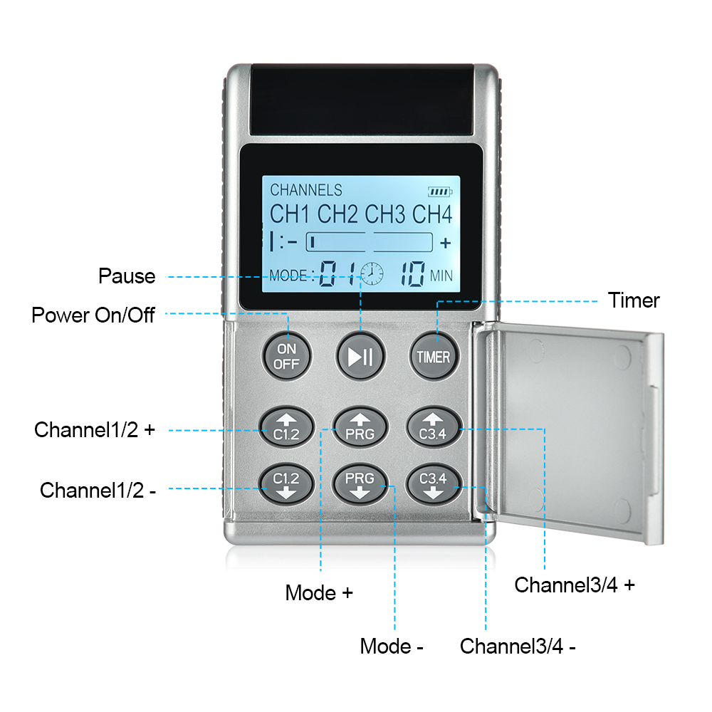8 Electrode Pads 15 Mode Healt - Tens Pain Relief Unit incelemesi ve fiyatı