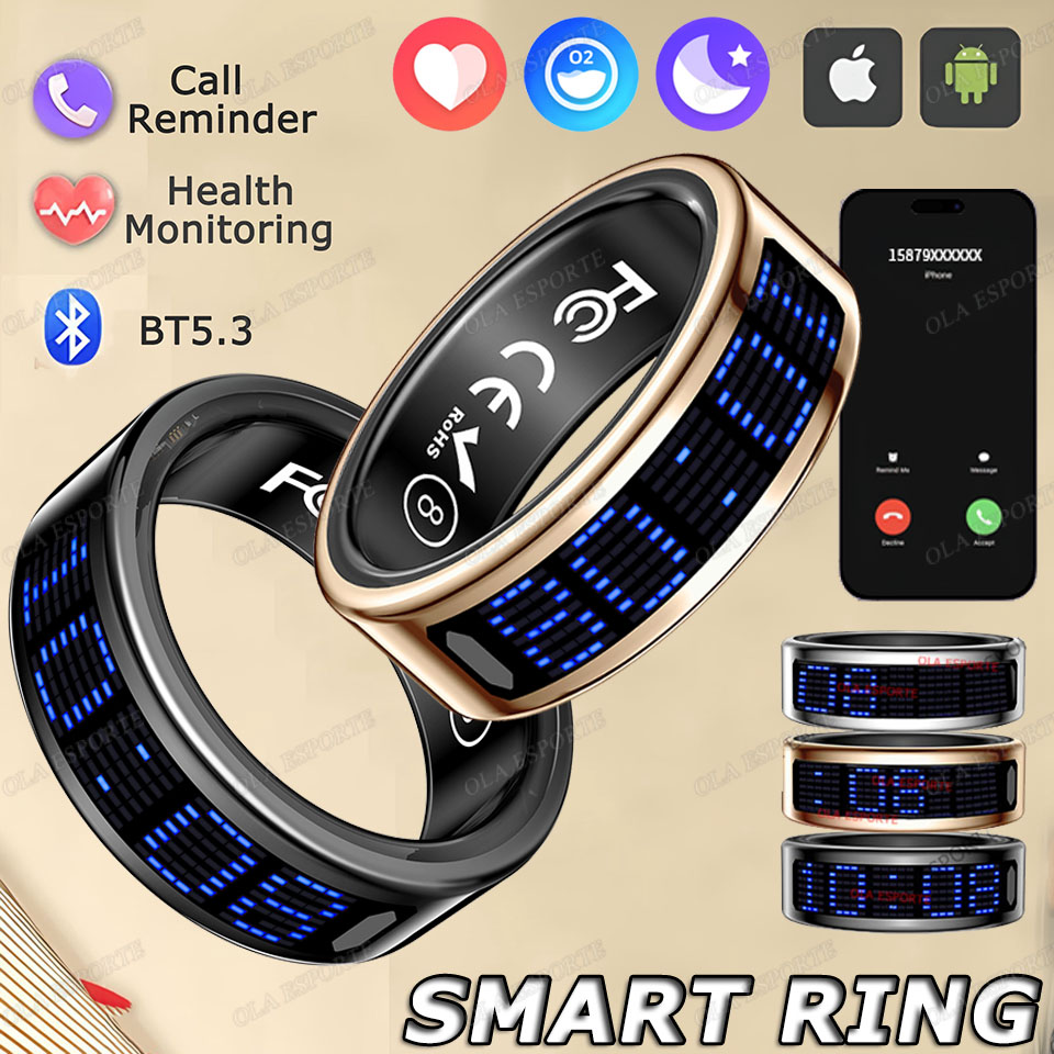 SR16 Smart Ring 3D LED Display - Blood Oxygen Monitor incelemesi ve fiyatı