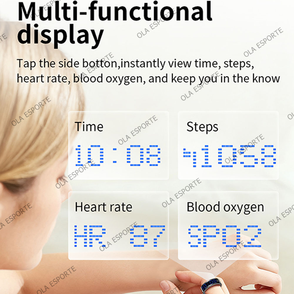 SR16 Smart Ring 3D LED Display - Blood Oxygen Monitor incelemesi ve fiyatı