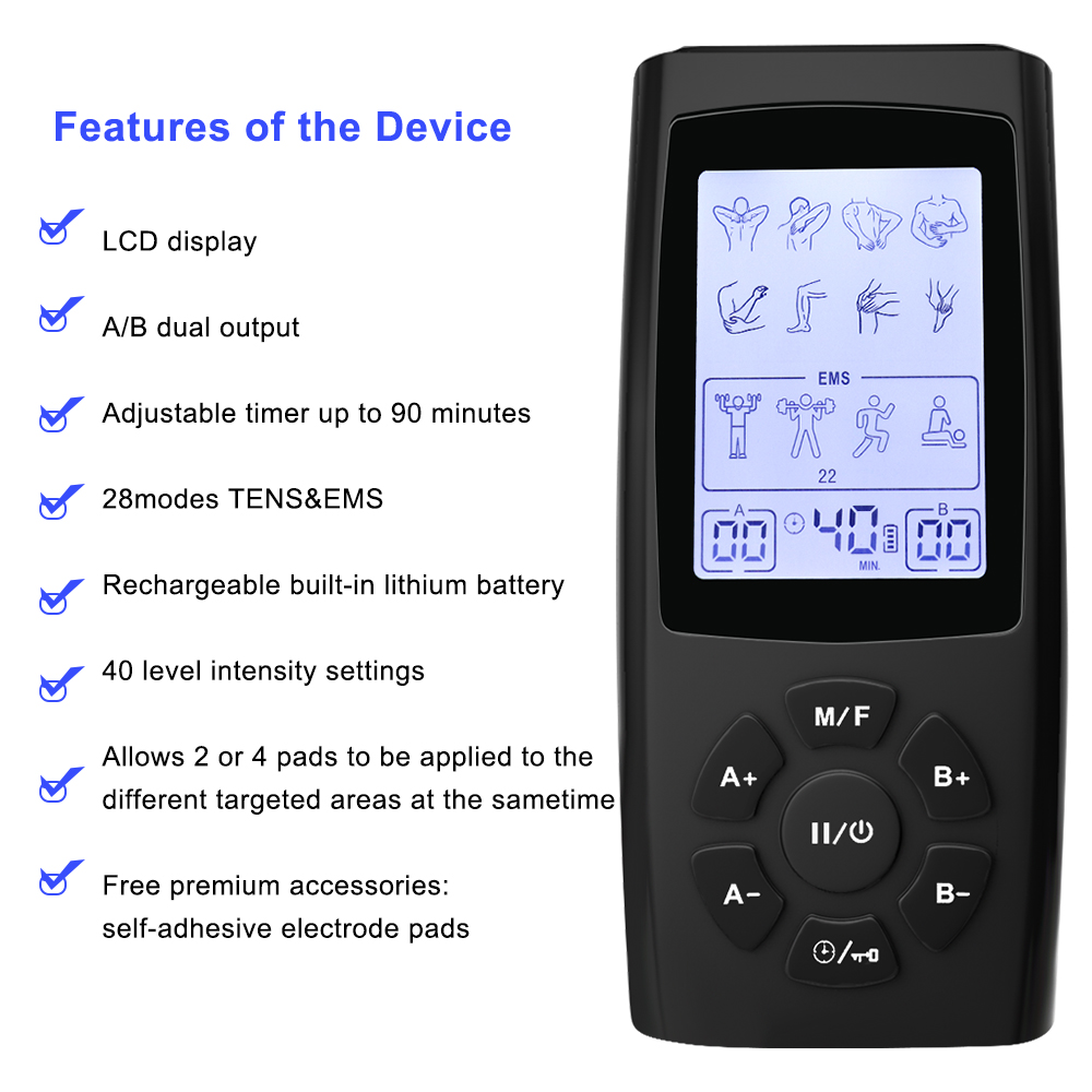 40 Levels Electric Tens Electr - Tens Pain Relief Unit incelemesi ve fiyatı
