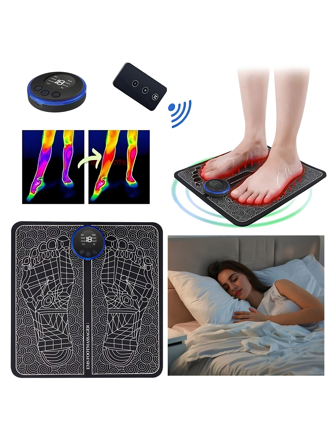 EMS Foot Massager Rechargeable - Ems Foot Massager incelemesi ve fiyatı