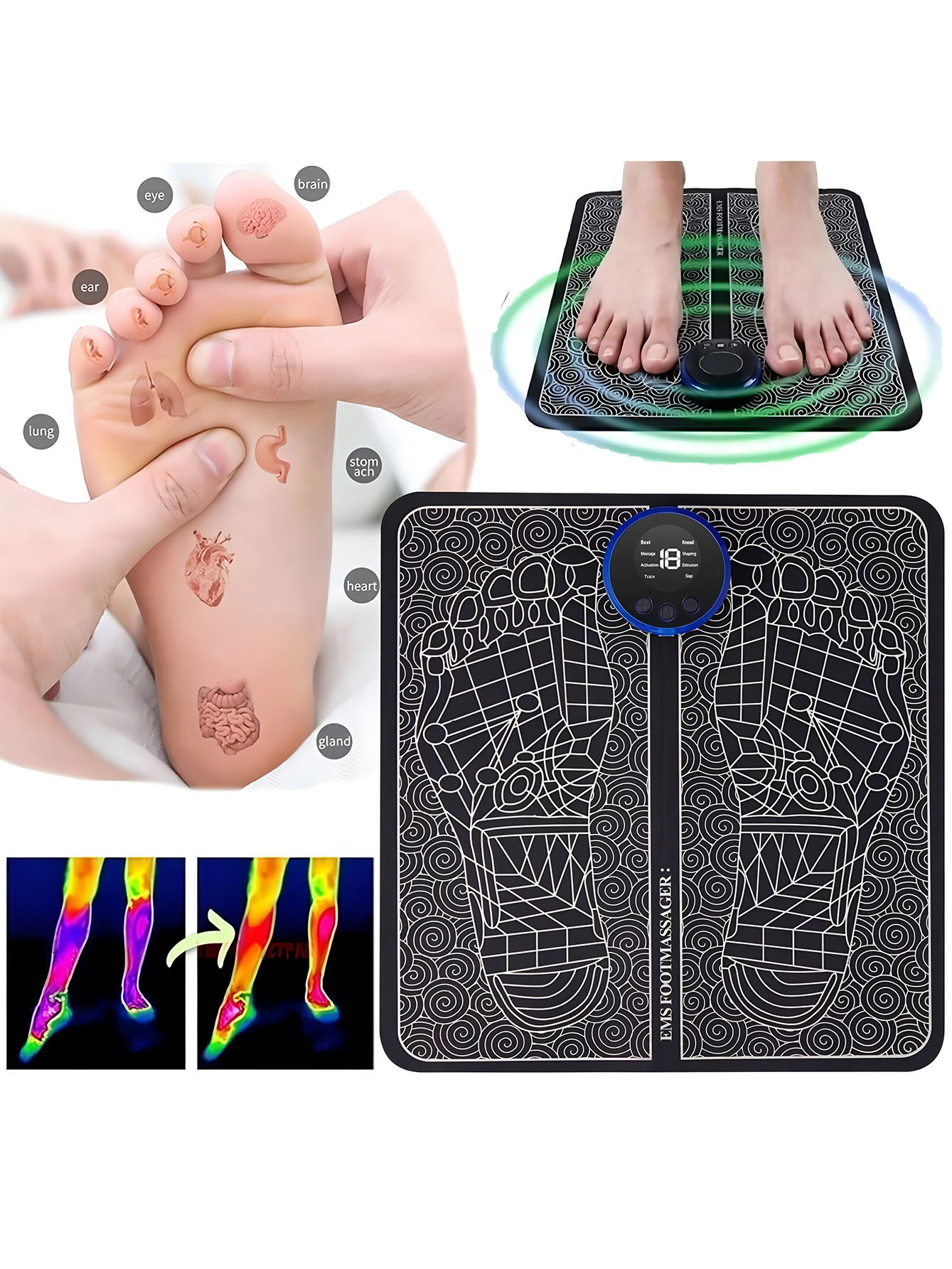 EMS Foot Massager Rechargeable - Ems Foot Massager incelemesi ve fiyatı