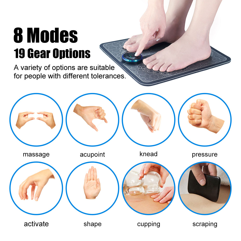 EMS Foot Massage Pad Physiothe - Ems Foot Massager incelemesi ve fiyatı